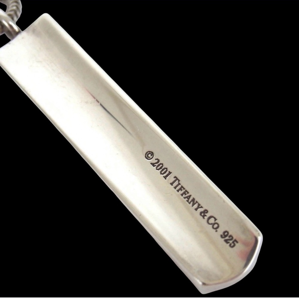 Tiffany & Co. Silver Ag925 Bar Necklace ✨🤩 - Picture 4 of 13